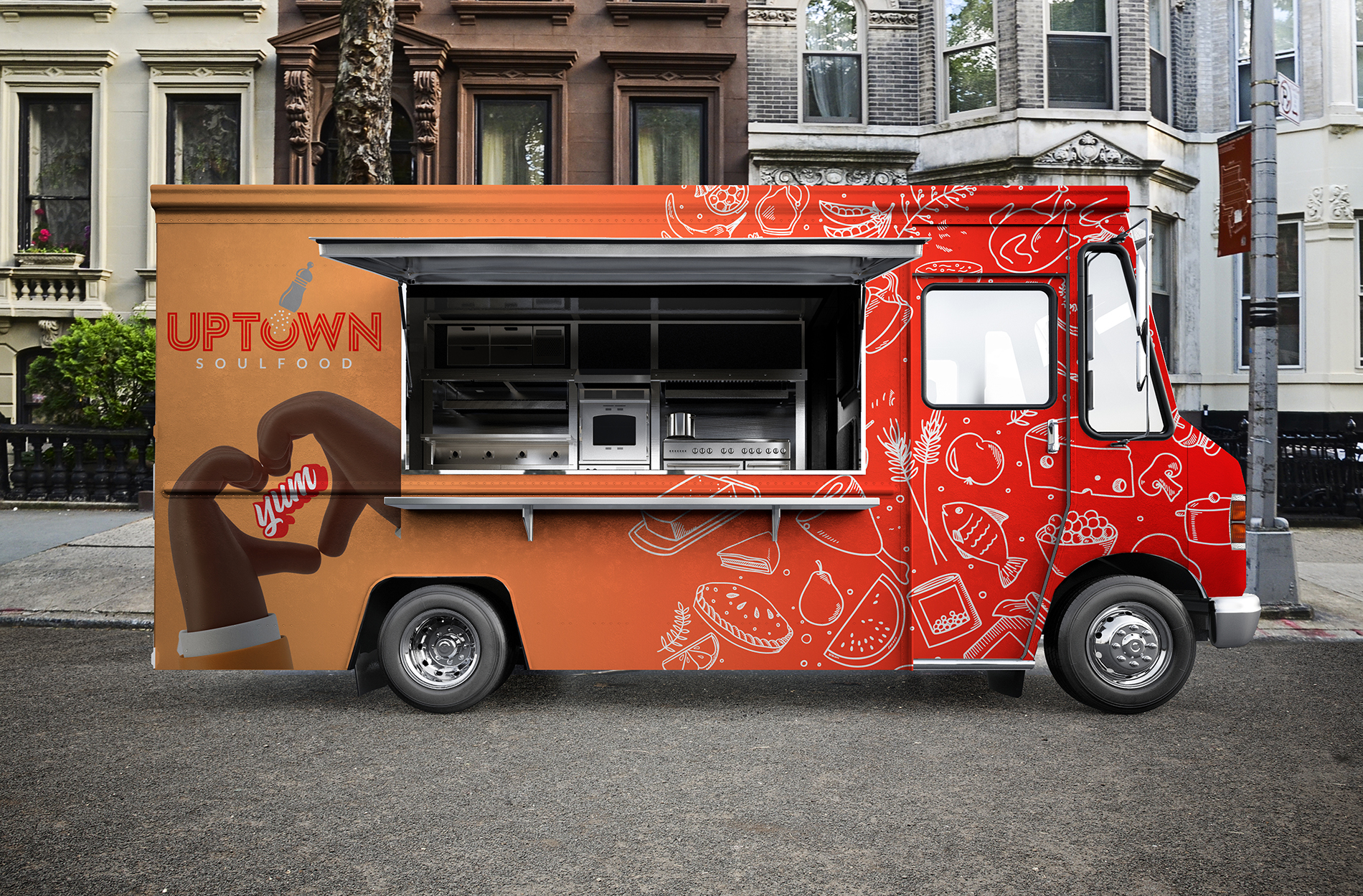 Brandifi Uptown Client Food Truck